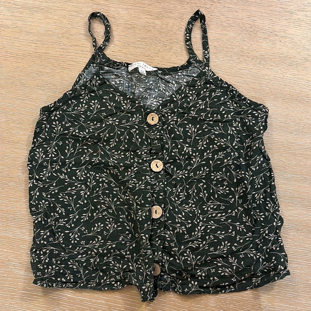 Dark Green Tank Top